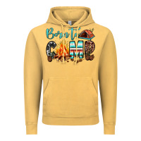 Vintage Mustard born to camp Vintage Hoodie - JahusDesignShop