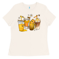 Bone coffee cups bumble bee Ladies Tee - texasbilliewilder