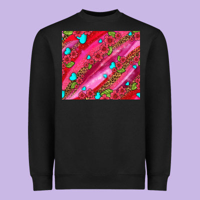 Valentines Day Heavyweight Sweatshirt Designed By Adodesignshop