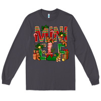 Smoke Christmas mini Elf Long Sleeve Tee - NancyCooperArtShop