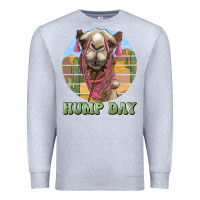 Heather Grey hump day camel Premium Sweatshirt - BarkalooDesign