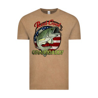 Vintage Coffee reel cool granddaddy fishing Vintage Tee - Jasminsmagicworld