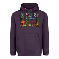 Plum Merry Christmas Heavyweight Hoodie - SublimationCraftShop