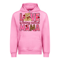 Fuchsia Pink Love is being called Mama Valentine's Day Urban Hoodie - HowdyJamesFarm