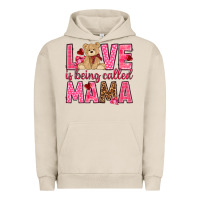 Pigment French Oak Love is being called Mama Valentine's Day Urban Hoodie - HowdyJamesFarm