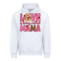 White Love is being called Mama Valentine's Day Urban Hoodie - HowdyJamesFarm