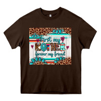 Chocolate Brown first my mother forever my friend Heavy Core Tee - Artiststas