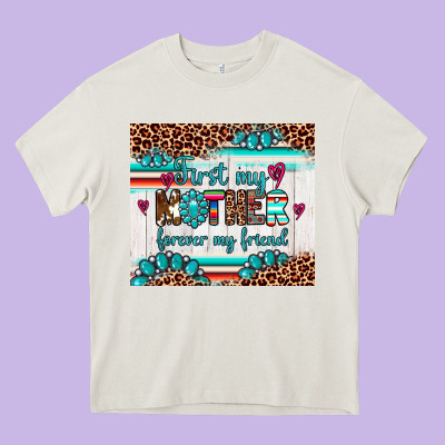 First My Mother Forever My Friend Heavy Core Tee Designed By Artiststas