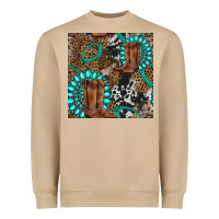 Cowboy Boot And Gemstone Heavyweight Sweatshirt | Teevron