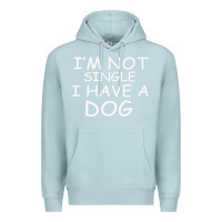 Blue Mist I m Not SIngle I Have a Dog Premium Hoodie - Bettercallsaul