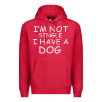 Cardinal I m Not SIngle I Have a Dog Premium Hoodie - Bettercallsaul