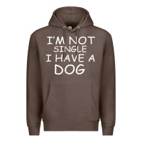 Coffee I m Not SIngle I Have a Dog Premium Hoodie - Bettercallsaul
