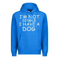 True Royal I m Not SIngle I Have a Dog Premium Hoodie - Bettercallsaul