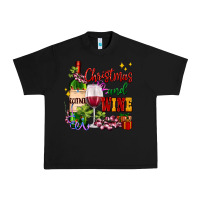 Black Christmas and wine Urban Heavy Tee - AdoDesignShop