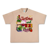 Burro Christmas and wine Urban Heavy Tee - AdoDesignShop