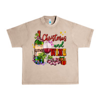 French Oak Christmas and wine Urban Heavy Tee - AdoDesignShop