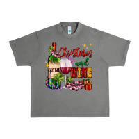 Tornado Christmas and wine Urban Heavy Tee - AdoDesignShop