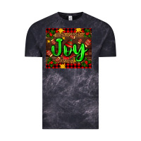 Cloud Black joy with gloves for Christmas Vintage Tee - AdoDesignShop