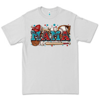 Dove Grey mama baseball Premium Tee - Zillion Design Studio