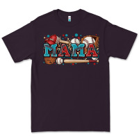 Plum mama baseball Premium Tee - Zillion Design Studio