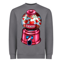Storm love and candy machine Heavyweight Sweatshirt - AdoDesignShop