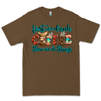 Cacao first we drink coffee then we do things Premium Tee - AdoDesignShop