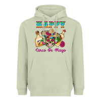 Matcha Happy Cinco De Mayo Mexican Skull Tequila Bottle Roses Cactus Heavyweight Hoodie - Artiststas