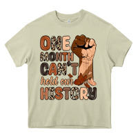 Mossy one month can't hold our history Heavy Core Tee - Zillion Design Studio