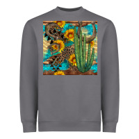 Storm horseshoe and cactus Heavyweight Sweatshirt - BundleAndBundleShop
