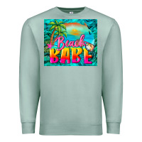 Seafoam beach babe Premium Sweatshirt - BarkalooDesign