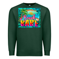 Sports Green beach babe Premium Sweatshirt - BarkalooDesign