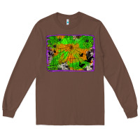 Chestnut leopard cowhide halloween background Long Sleeve Tee - Jasminsmagicworld
