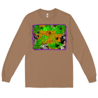 Toasted Coconut leopard cowhide halloween background Long Sleeve Tee - Jasminsmagicworld