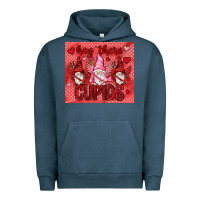 Pigment Midnight Navy Hey there Cupids with gnomies tumbler Urban Hoodie - HowdyJamesFarm