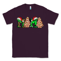 Plum mama with christmas tree cake ado Classic Tee - AdoDesignShop