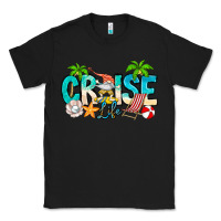 Black Cruise Life Classic Tee - CowhideDigitalArt