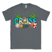 Charcoal Heather Cruise Life Classic Tee - CowhideDigitalArt