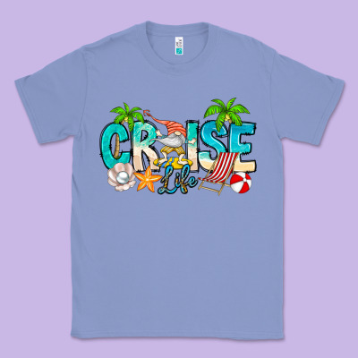 Cruise Life Classic Tee Designed By Cowhidedigitalart