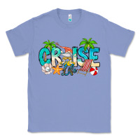 Colony Blue Cruise Life Classic Tee - CowhideDigitalArt