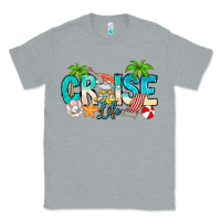 Heather Grey Cruise Life Classic Tee - CowhideDigitalArt
