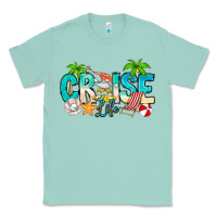 Seafoam Cruise Life Classic Tee - CowhideDigitalArt