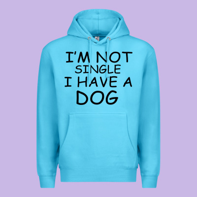 I M Not Single I Have A Dog Premium Hoodie Designed By Bettercallsaul