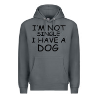 Rock I m Not Single I Have A Dog Premium Hoodie - Bettercallsaul