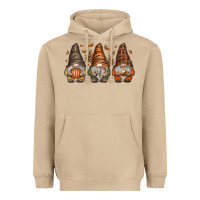 Mushroom fall gnomes Heavyweight Hoodie - SublimationCraftShop