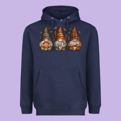 Fall Gnomes Heavyweight Hoodie Designed By Sublimationcraftshop