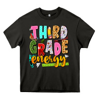 Asphalt third grade energy Heavy Core Tee - texasbilliewilder