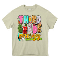 Mossy third grade energy Heavy Core Tee - texasbilliewilder