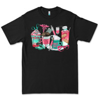 Black nurse coffee cups Premium Tee - texasbilliewilder