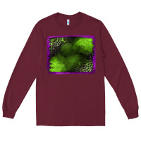 Burgundy leopard halloween background Long Sleeve Tee - Jasminsmagicworld
