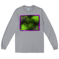 Heather Grey leopard halloween background Long Sleeve Tee - Jasminsmagicworld